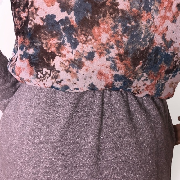 BCBG | Sweatshirt Mini Dress - Picture 3 of 7